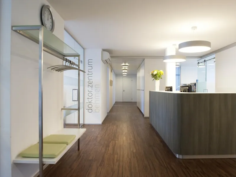 Empfang des Doktor Zentrum Behmen in Aarau