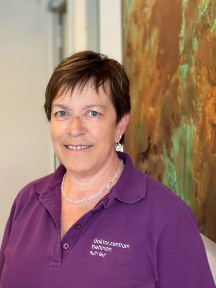 Porträt von Ruth Gut, Med. Praxisassistentin im Doktor Zentrum Aarau