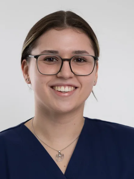 Porträt von S. Schärli, Medizinische Praxisassistentin im Doktor Zentrum Wettingen